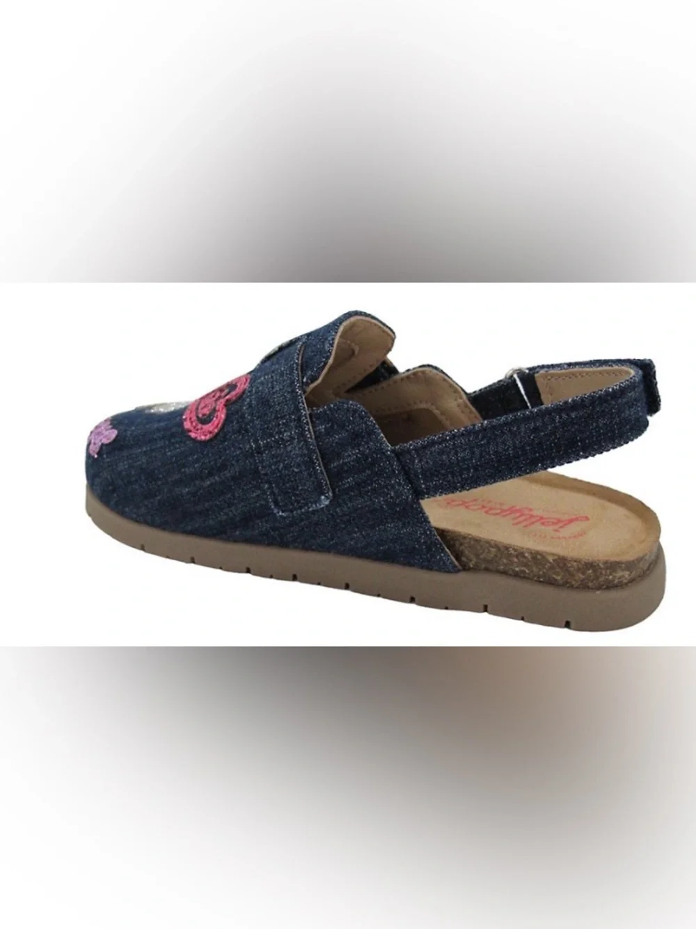 Big Kids Girls Umiki Denim Clogs